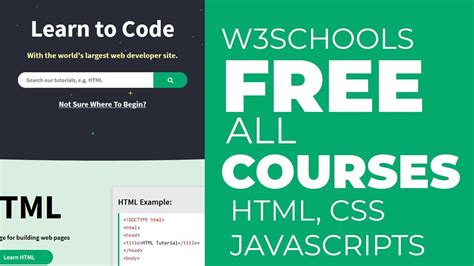 w3school|Tutorial: Learn HTML – W3Schools.com.